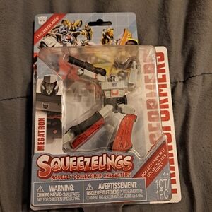 Squeeze Megatron Action Figure - Red and Gray